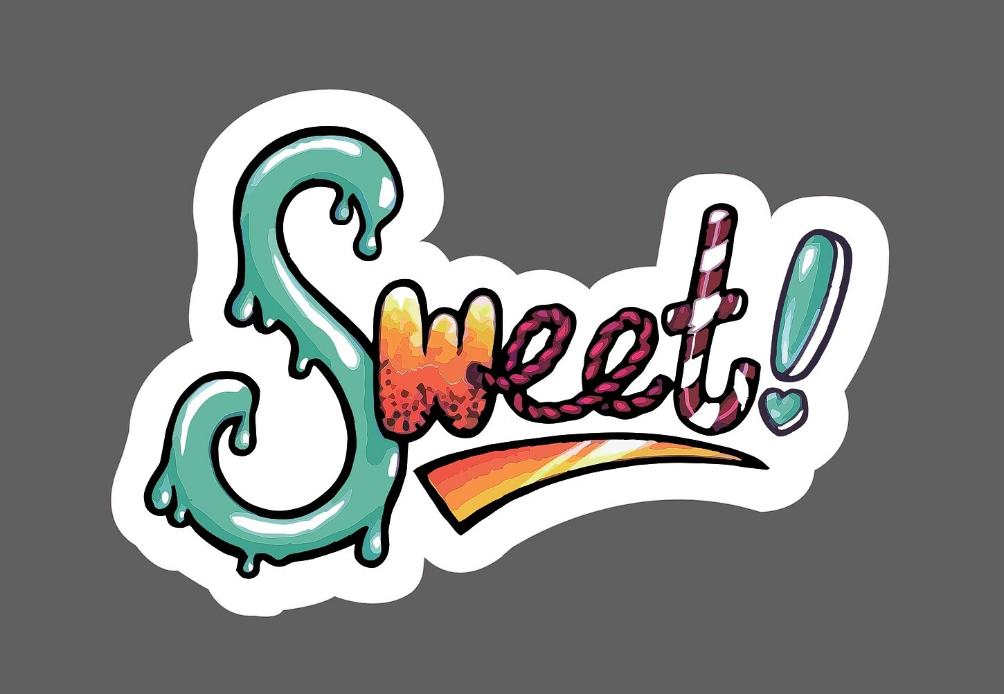 Candy Sticker Sweet Sugar Rush Waterproof – Buy Any 4 For $1.75 Each Storewide!