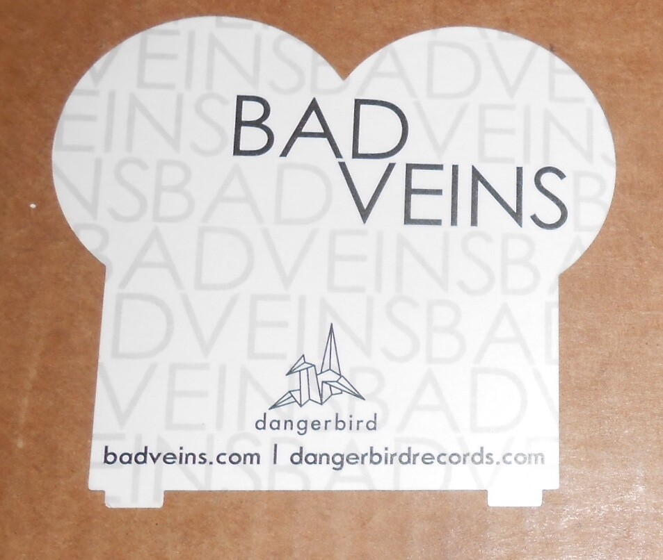 Dangerbird Bad Veins Sticker Promo 4×3.5 Movie Reel Record Label