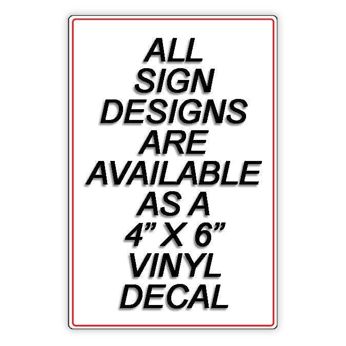 Do Not Block Driveway Vehicles Towed At Owners Expense Sign Decal Warning DNB12