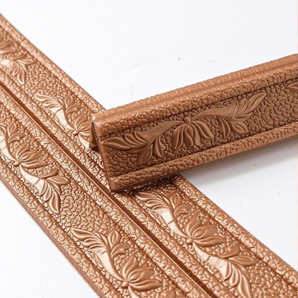 XPE Foam Skirting Sticker Border for DIY Home Decoration Easy to Clean