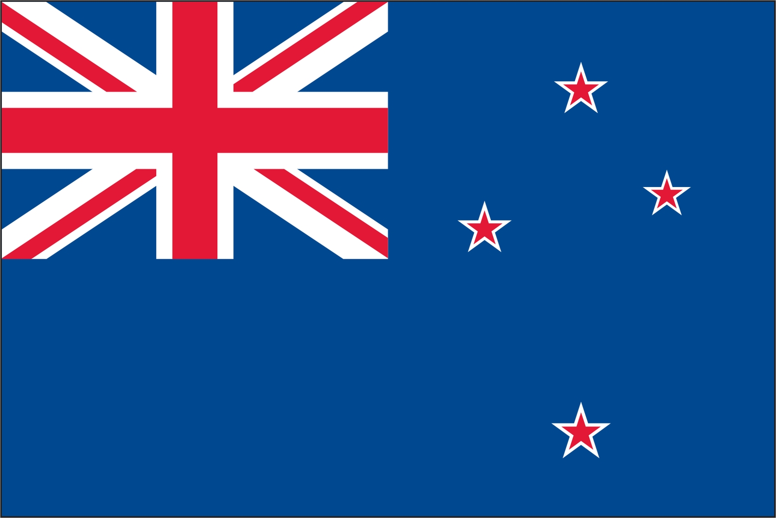 New Zealand Flag Vinyl Decal / Sticker ** 5 Sizes **