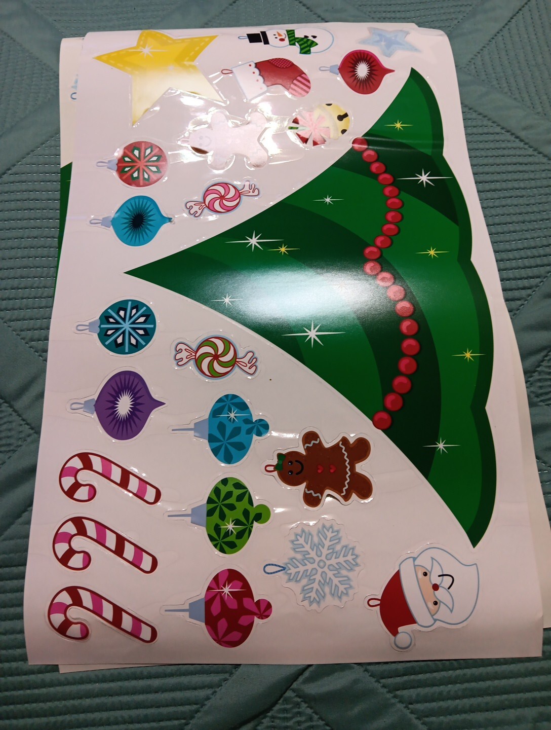 Gibby Libby Christmas Tree Wall Decals Decor Over 40 2014 Read Description