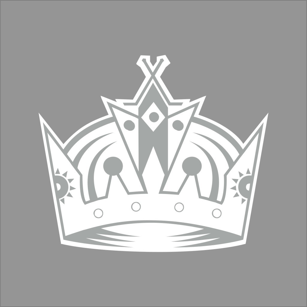 Los Angeles Kings #3 NHL Team Logo 1Color Vinyl Decal Sticker Car Window Wall