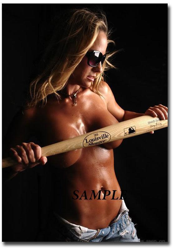 SEXY GIRL MODEL #3 REFRIGERATOR GLOSSY MAGNET LOCKER CHRISTMAS MAN CAVE GAG GIFT