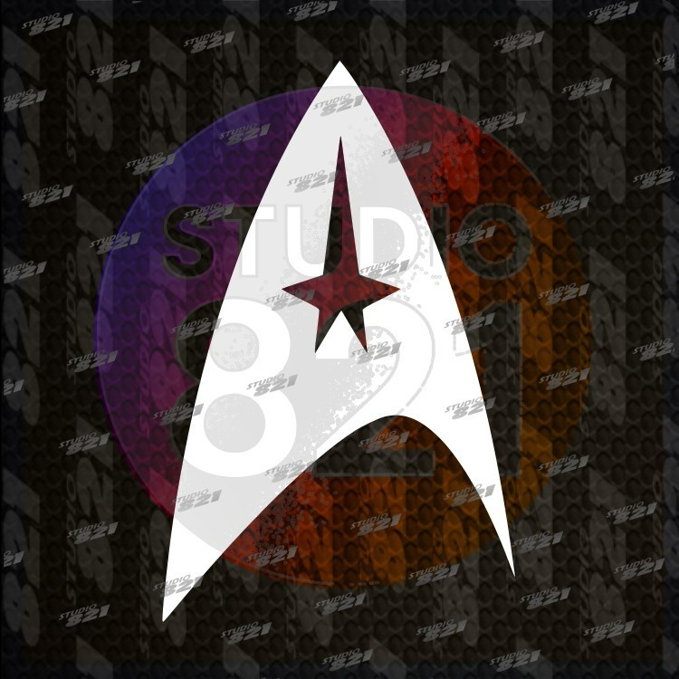 Star Trek trekkie logo emblem V1 vinyl transfer decal sticker die-cut scifi