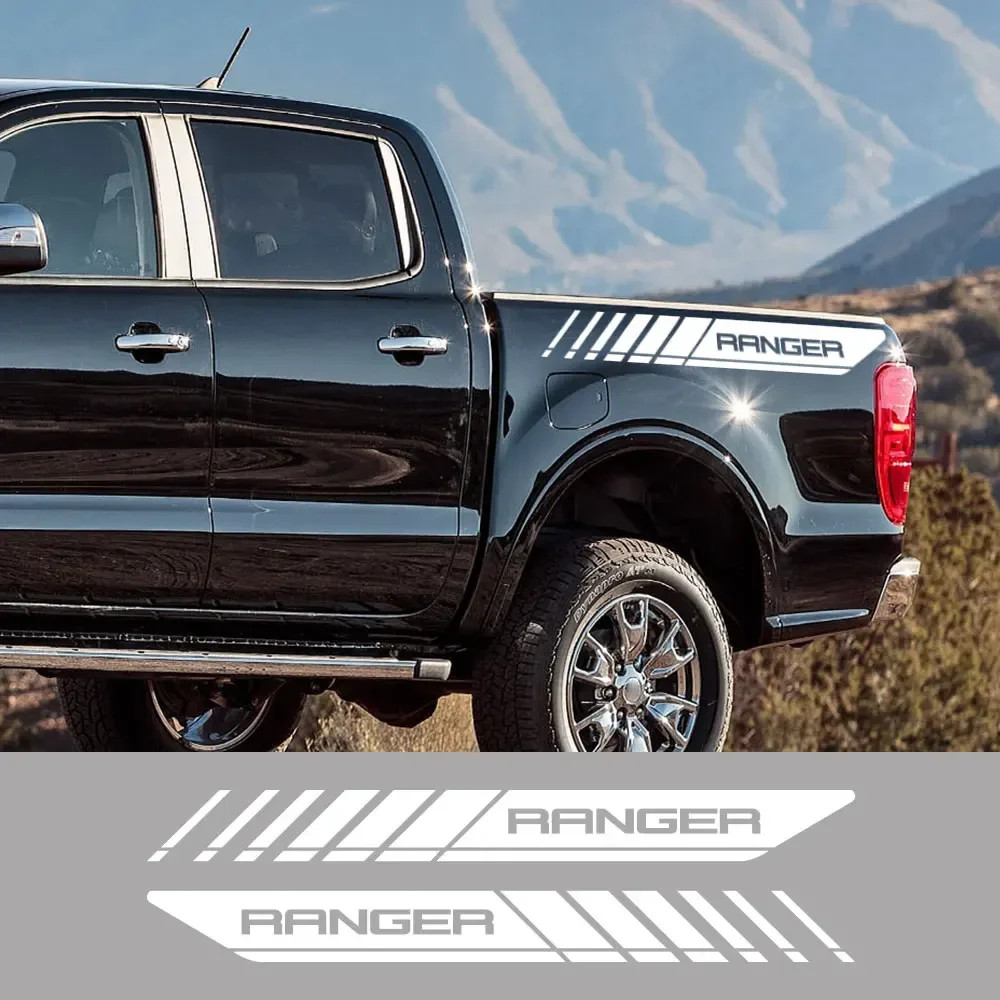 Aftermarket Rear Trunk Side Letter Decal for Ford Ranger Raptor | Vinyl Film Tru