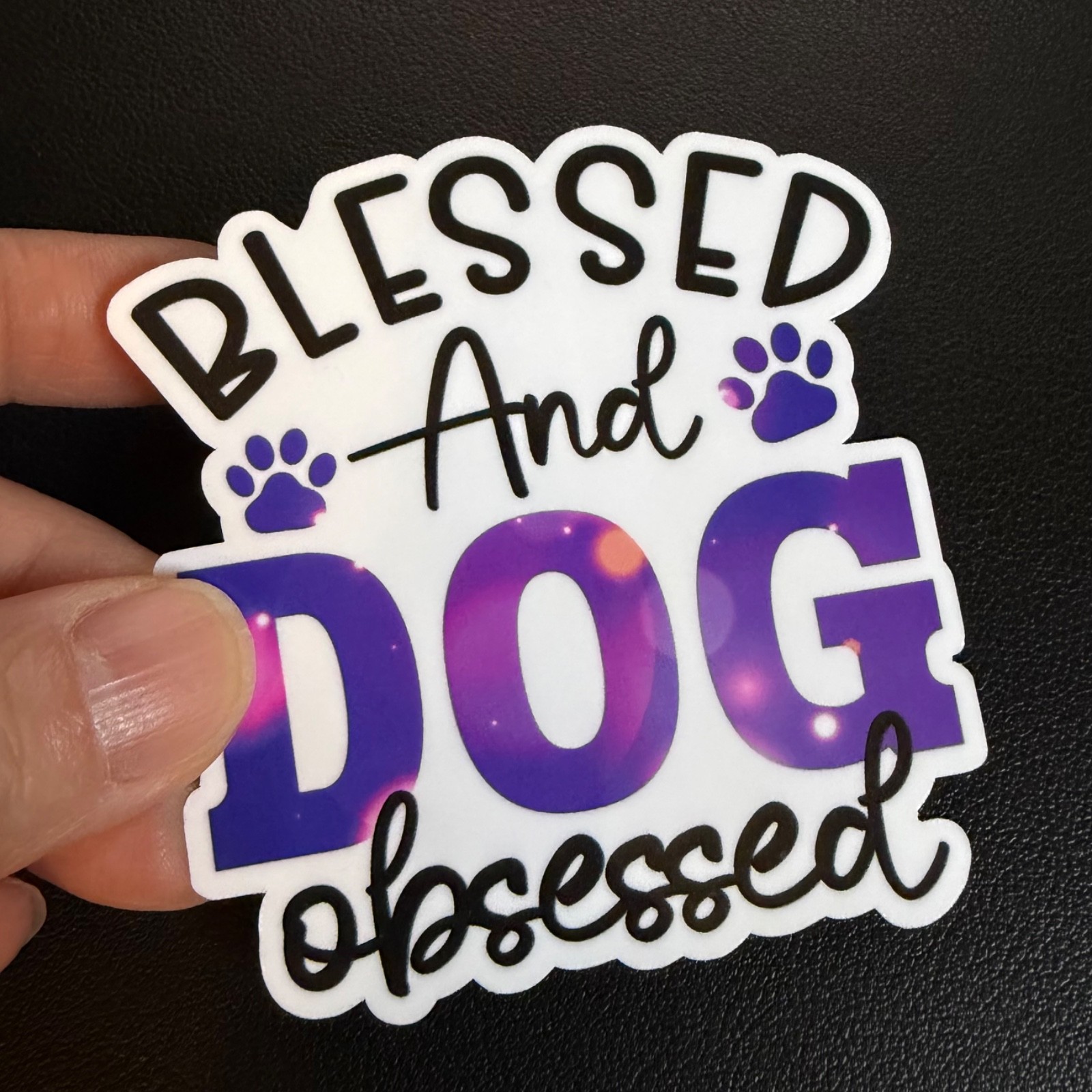Dog Inspiration Sticker – Laptop Water Bottle You Pick