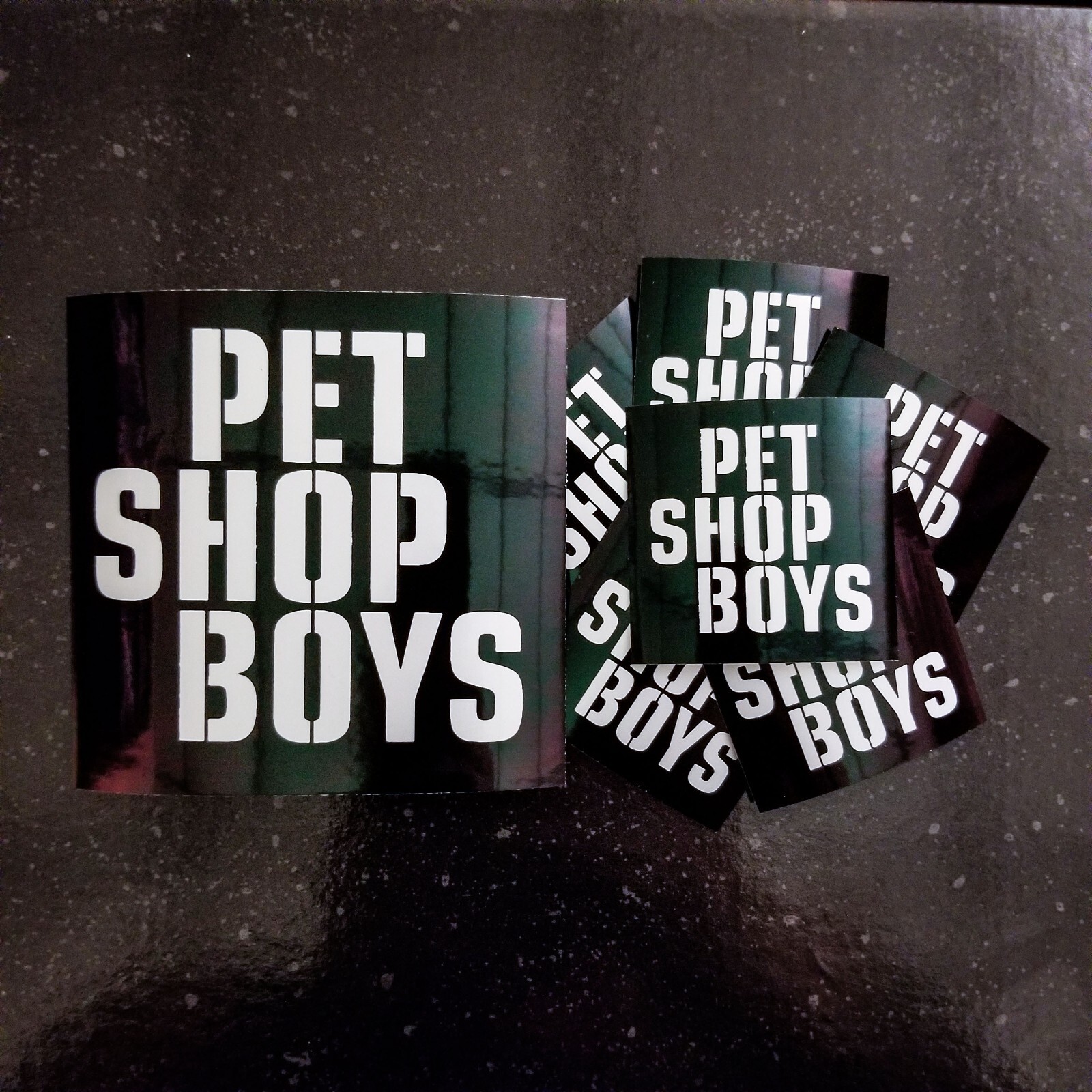 🦇 Pet Shop Boys 4 x 4″ Waterproof Vinyl Sticker [💪 HQ Durability] Erasure Goth