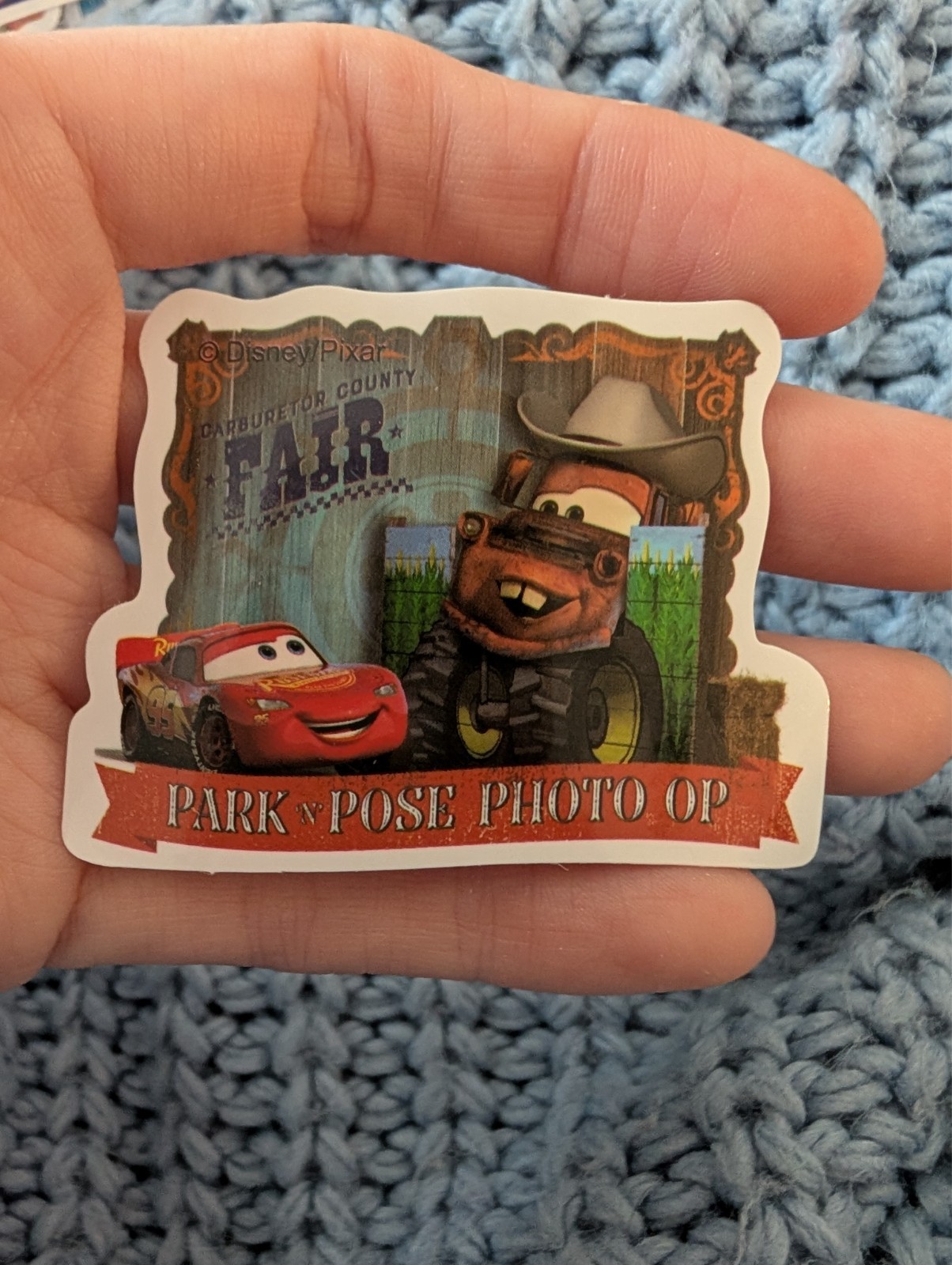 Cars, Pixar, Sticker, Disney, Lightning McQueen, Mater, Sally, Doc Hudson