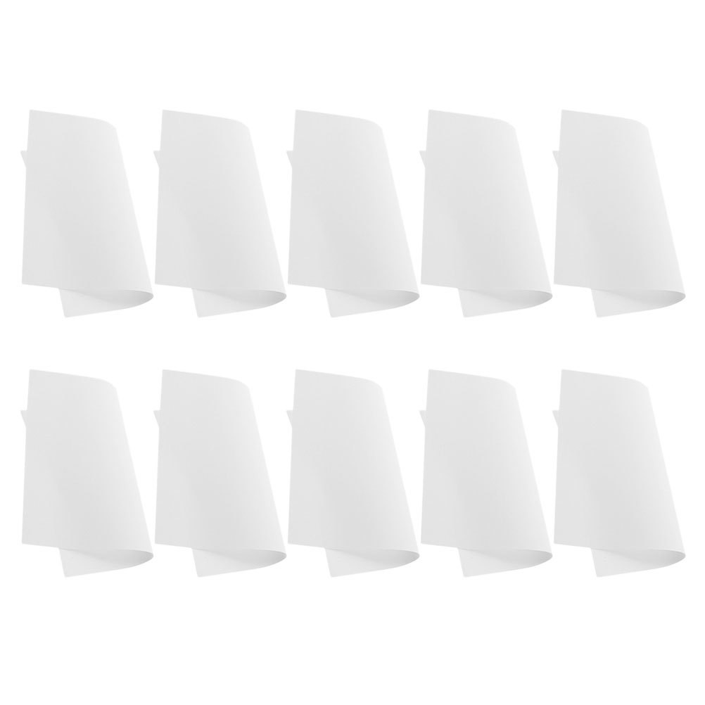 10 Sheets Hole Patch Kit Wall Siding Sticker Self-adhesive Sticky Patches Pvc