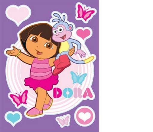 DORA THE EXPLORER WALL STICKER 12×16 inches NEW DECAL