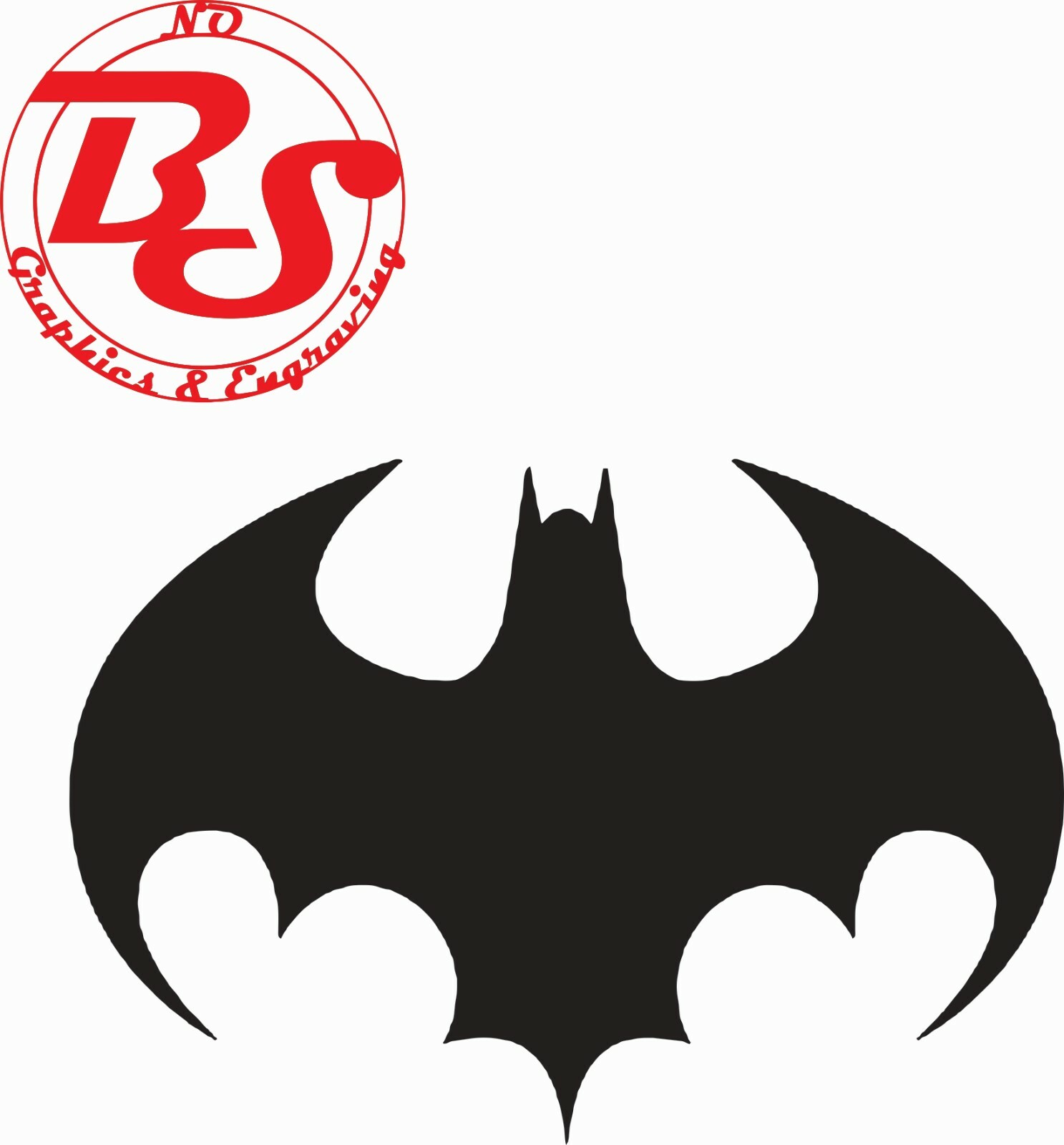 2-8″ Superman Vinyl Decal Batman Cat woman Penguin WW Hero Window Sticker noBS