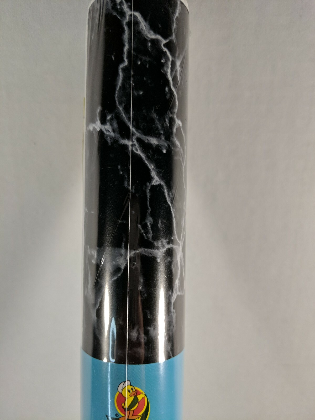Duck Deco Adhesive Laminate Black Marble Look 20 in x 12 ft