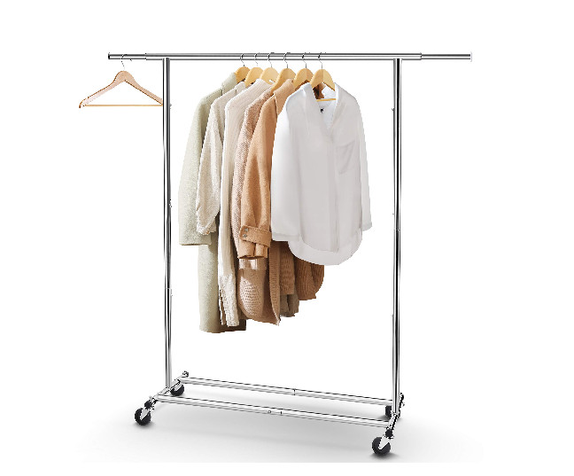 Econoco RCS/2 Heavy Duty Rack Collapsible Garment Rack – Round Tubing