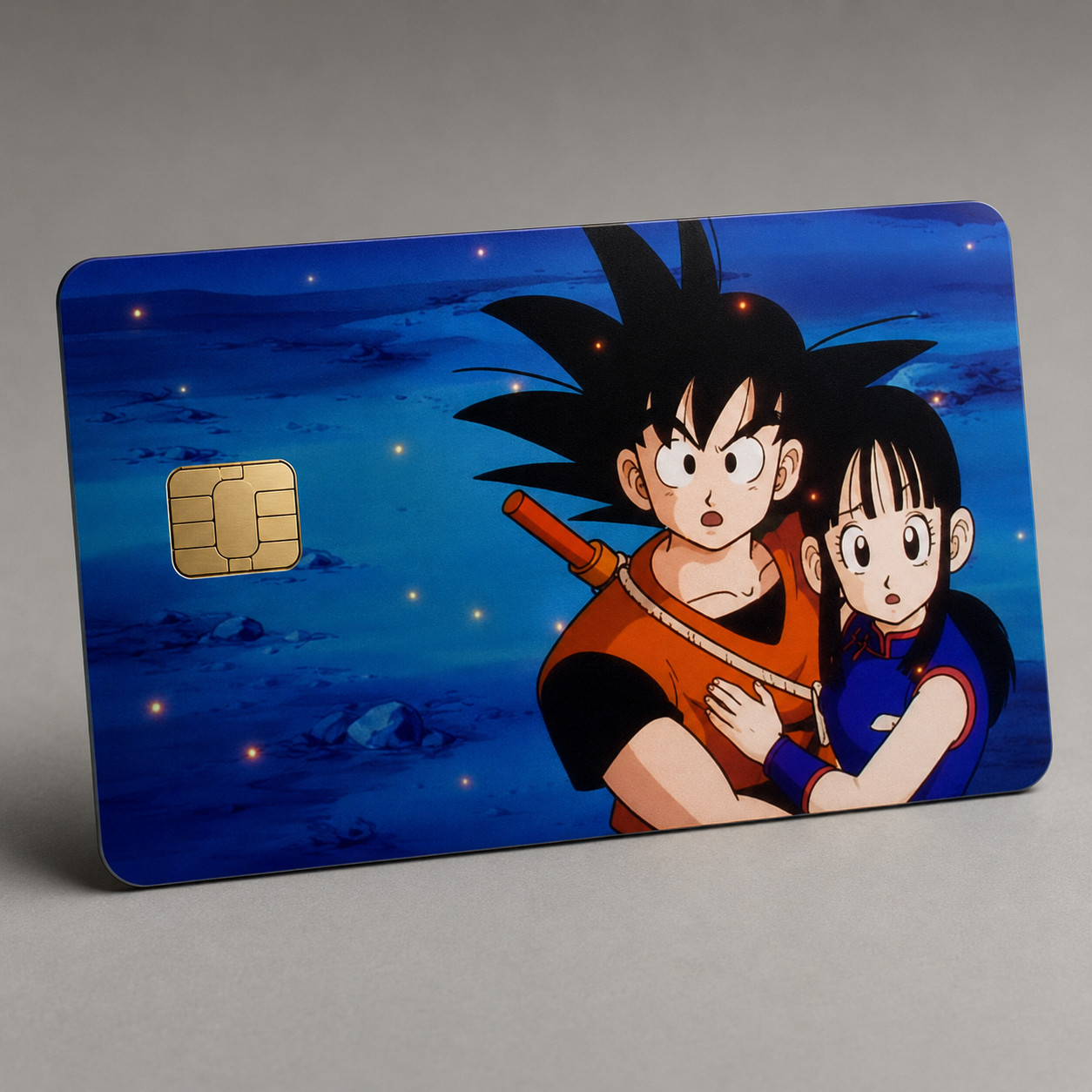 Goku & Chi-Chi’s Starry Wonder Dragon Ball Z Debit Card Credit Card Skin