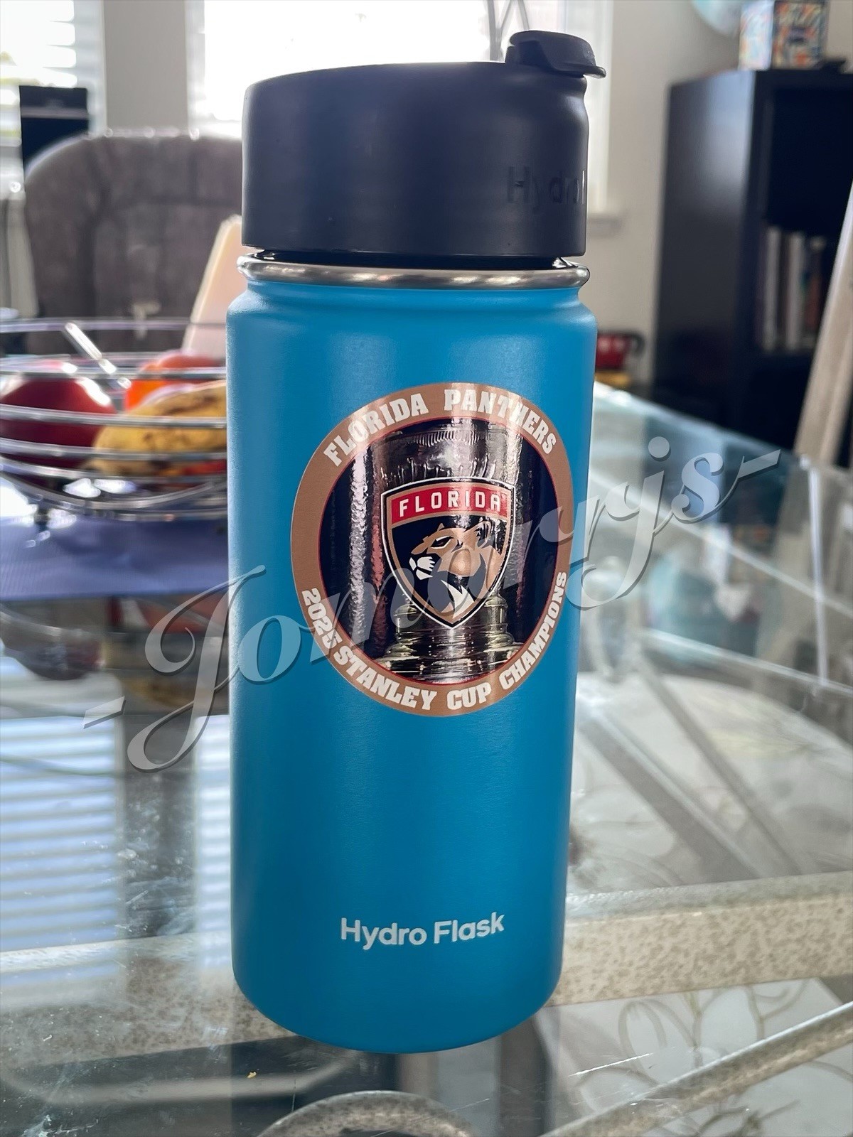 Florida Panthers 2025 Stanley Cup Champions Custom Sticker Decal NHL 3″-18″