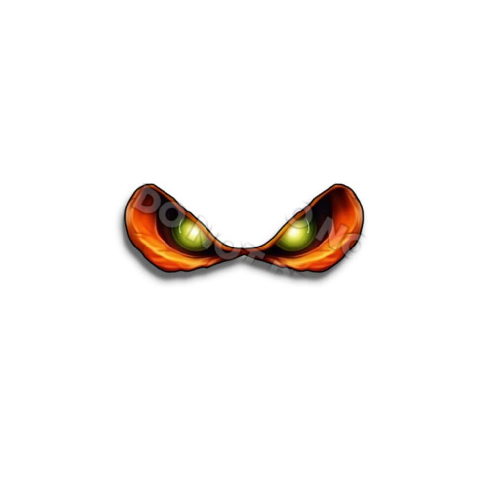 Eyeball Stickers Haunted Jack O Lantern Decals Die Cut Creepy – Eyes Only
