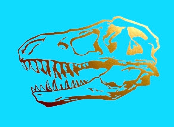 T-REX, Tyrannosaurus Sticker, Decal Vinyl For Laptop, Helmet, Vehicle