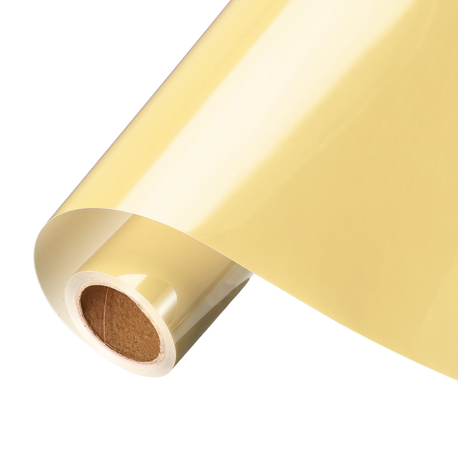 Cream Permanent Vinyl, 12 Inch x 8ft Vinyl Roll