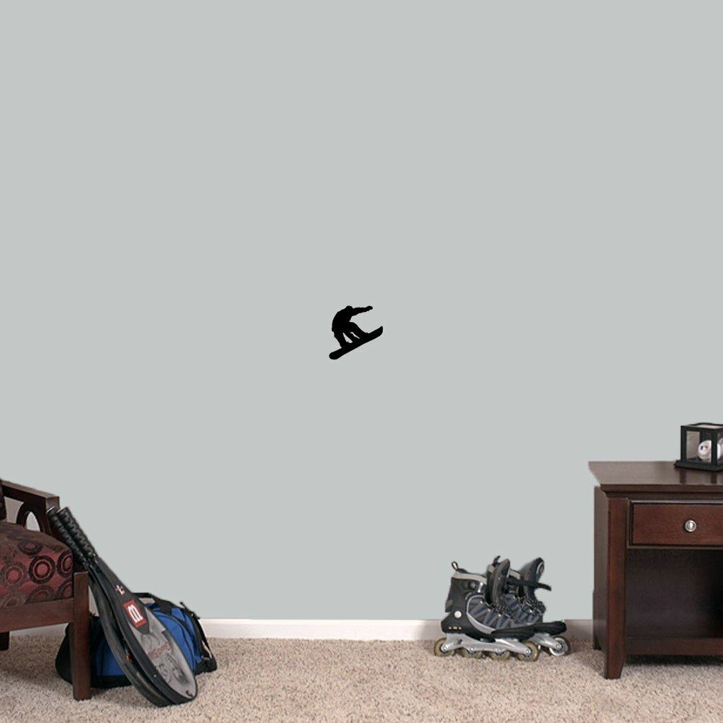 Snowboarder Wall Decal – Sports, Teens, Kids, Man Cave, Winter, Snow, Sticker