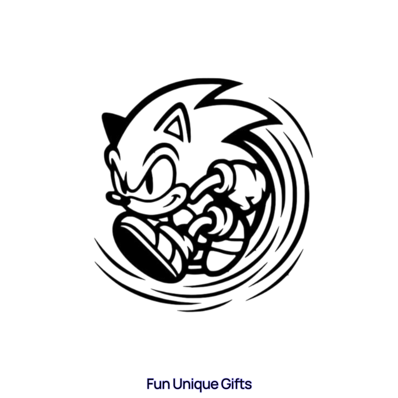 Sonic Vinyl Decal Sticker -Multiple Colors & Sizes- SHIPS FREE!