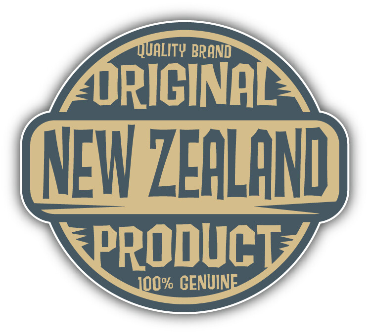 New Zealand Quality Label Car Bumper Sticker Decal