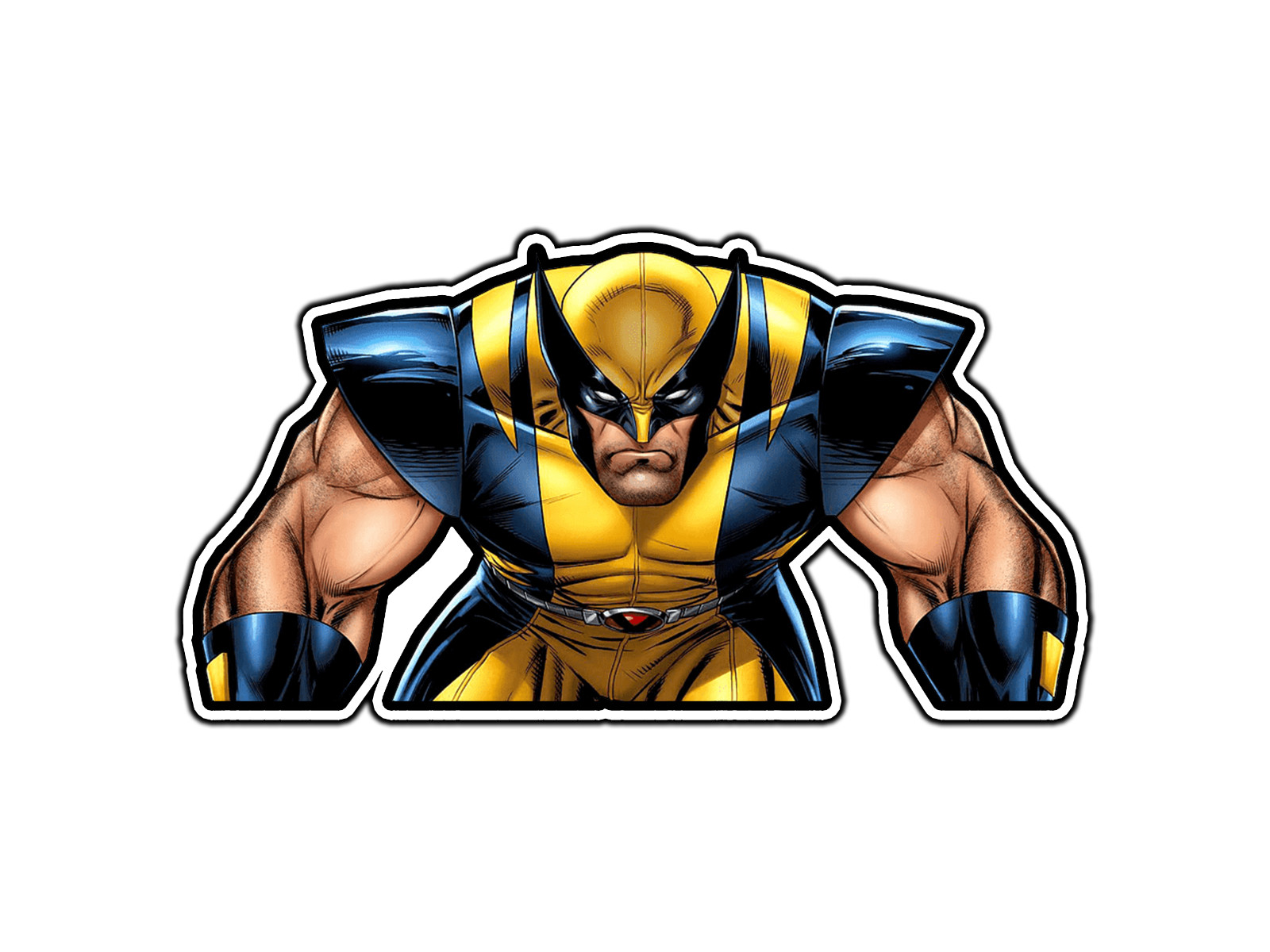 #2931 Wolverine X-Men #3 Superhero Sticker Waterproof Vinyl Decal Die-Cut Car