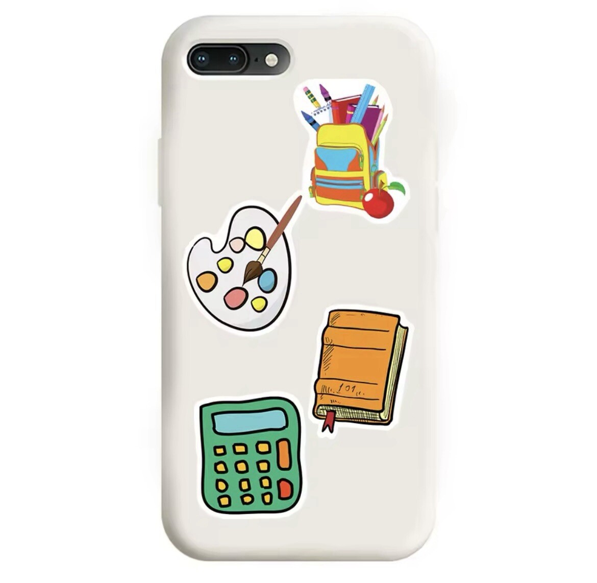 School Season Style Stickers 48pk Mixed Fun School Supply Stickers Cool School