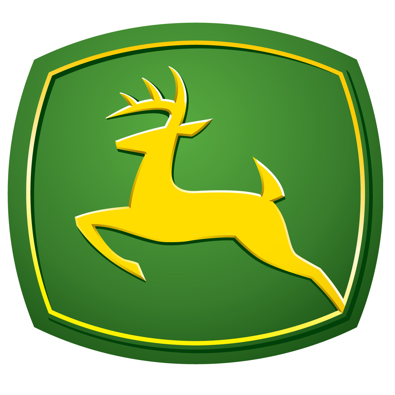 John Deere Vintage Tractor Logo Vinyl Sticker/Decal 02