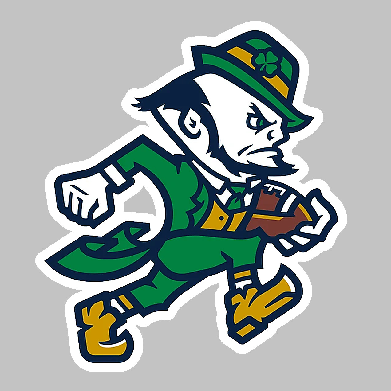 ND Irish Shamrock Vinyl Sticker Waterproof Car Laptop Decal 18