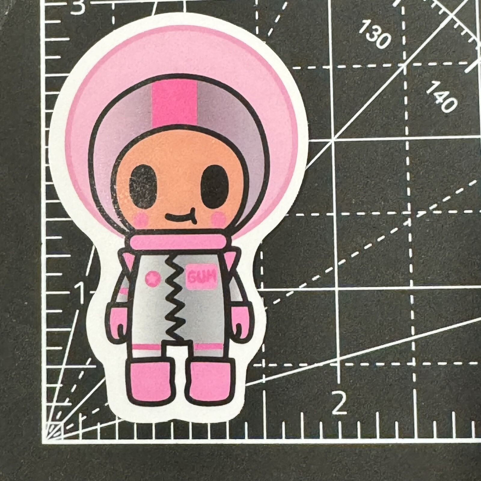 Zig Zag – Donutella – Vinyl Decal Sticker Bomb Sweet Friend Colony tokidoki