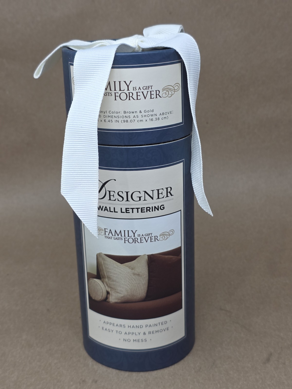 Designer Wall Lettering «Family Is A Gift That Lasts Forever» NIP