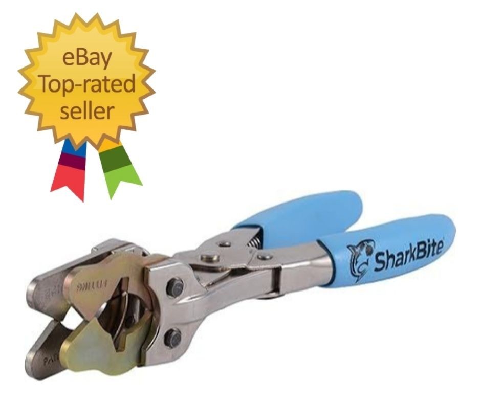 3/1 Inch to 1 Pro Push Connect Disconnect Tool Silver PROD3810 PE-RT SharkBite