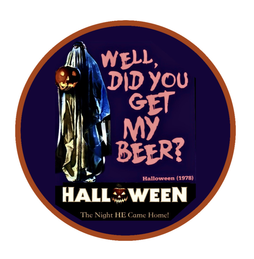 Halloween – Movie 1978 (Get My Beer?) – 4″ Decal Car Truck Cooler Laptop Decor