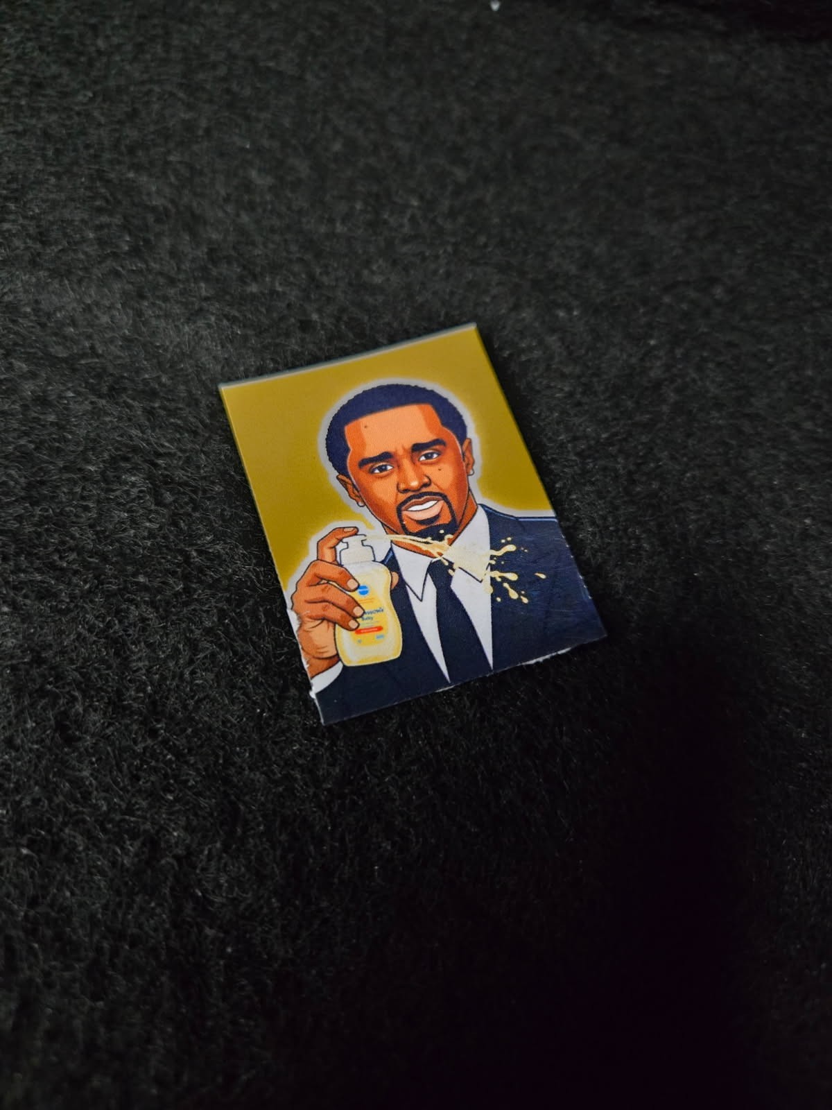 diddy inspired sticker small 1.57×2.05