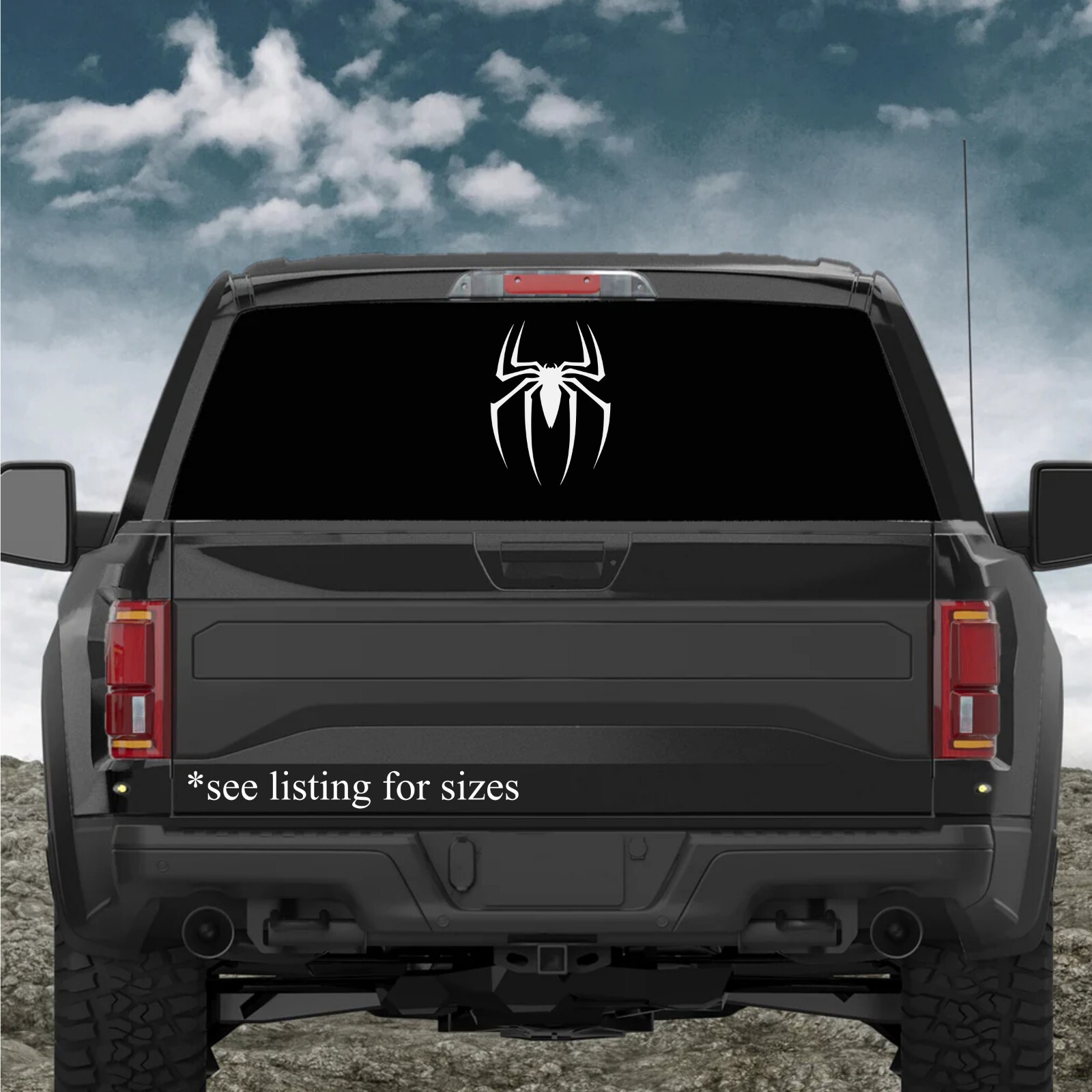 Spiderman logo, Spider man Decal/ Sticker you choose size and color , USA seller