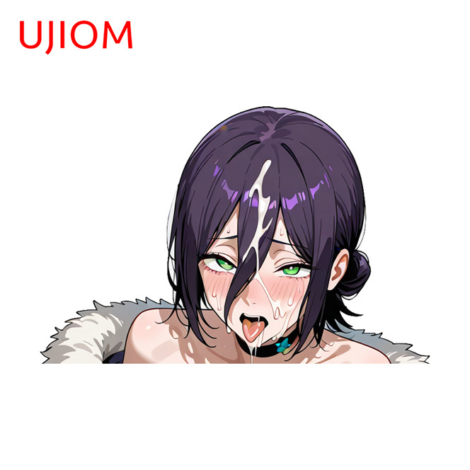 UJIOM 5.1″ Reze Car Sticker Interesting Creative Air Conditioner Decals