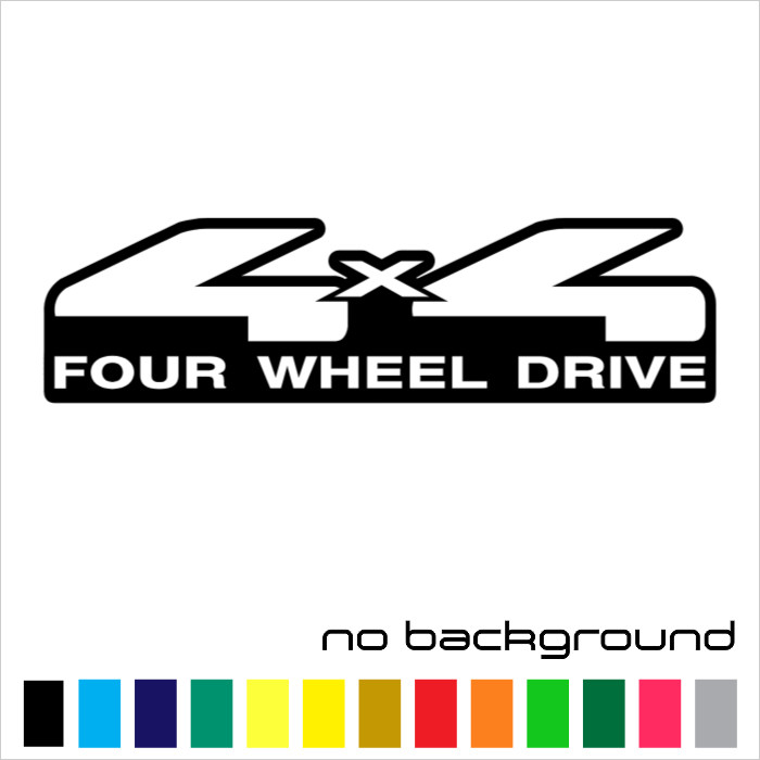 4×4 Four Wheel Drive Sticker Vinyl Decal – 4 Wheel Drive Car Window for Subaru