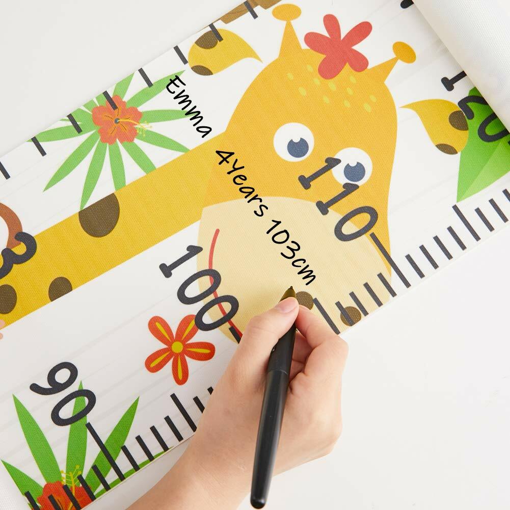 Kids Growth Chart Height Chart For Child Height Measurement Wall Hanging Rulers