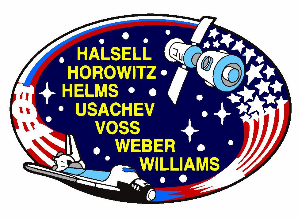 STS-101 Nasa Atlantis Space Program decal Sticker M531