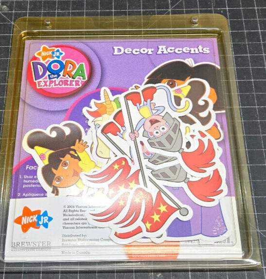 Dora The Explorer Wall Sticker Decal Nickelodeon Kids Bedroom Nick JR LK67197