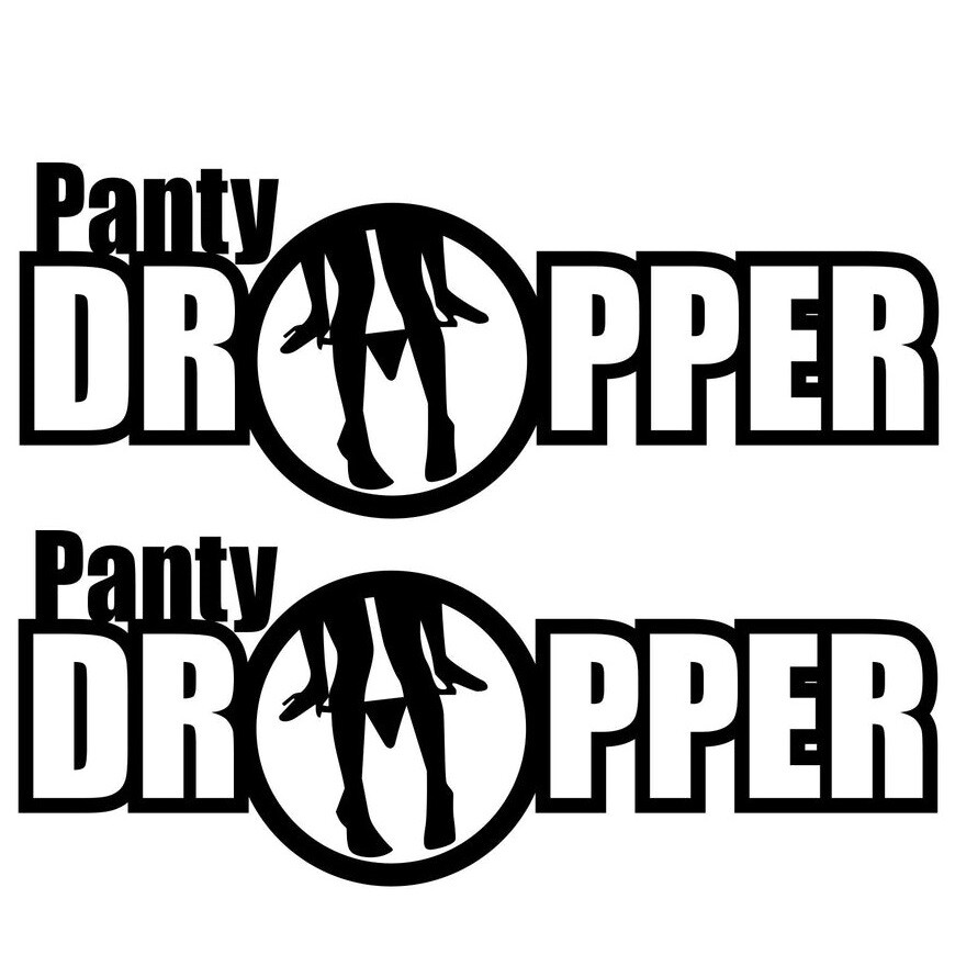 Panty Dropper OMW2FYB JDM Slammed Racing Ruckus Grom Drift Sticker Huge Decal