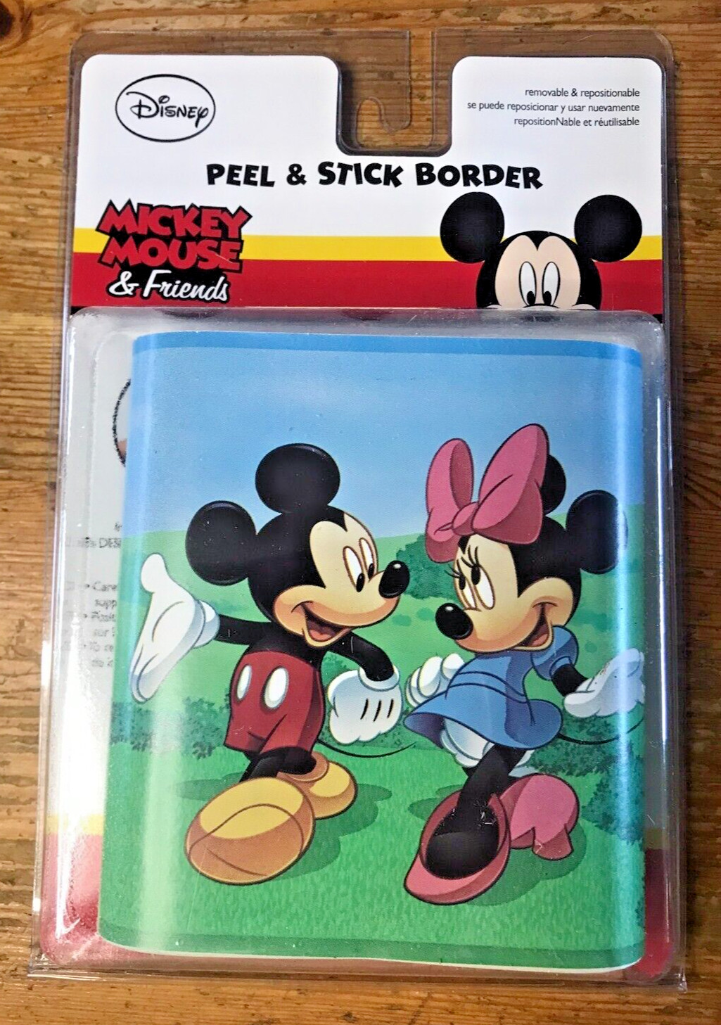 Disney Wall Border Mickey Minnie Mouse Friends Kids Room Decal New Sticker Set