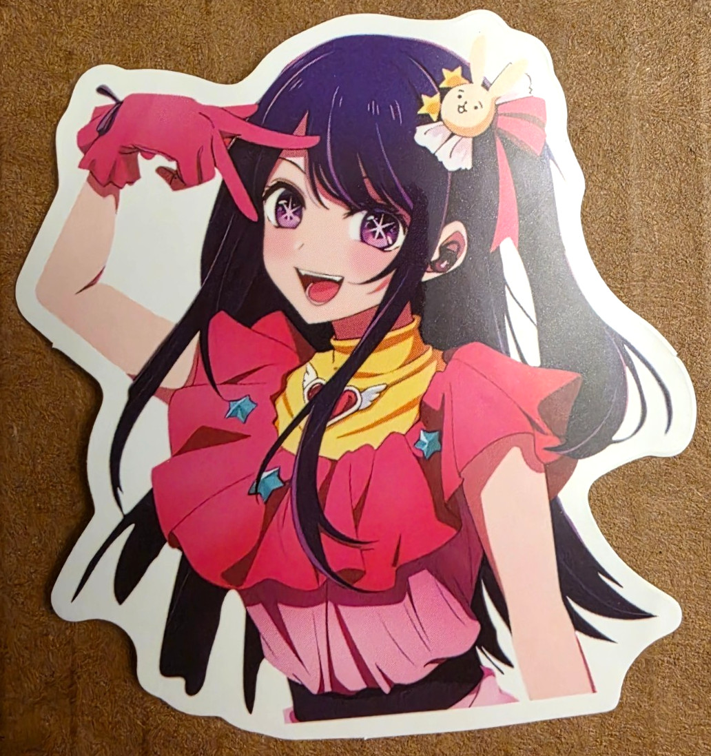 Halloween Sticker Girl Magical Music Idol Princess Waifu Wizard Art Anime Manga