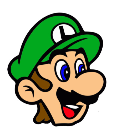 Luigi Vinyl Decal / Sticker 3.5 X 4