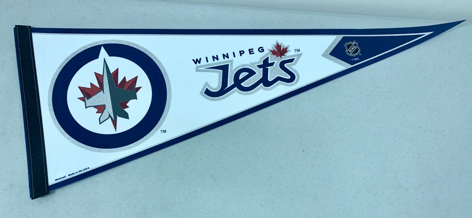 Winnipeg Jets NHL Hockey Classic 12″x 30″ Team Pennant Dorm Room Decor Flag New