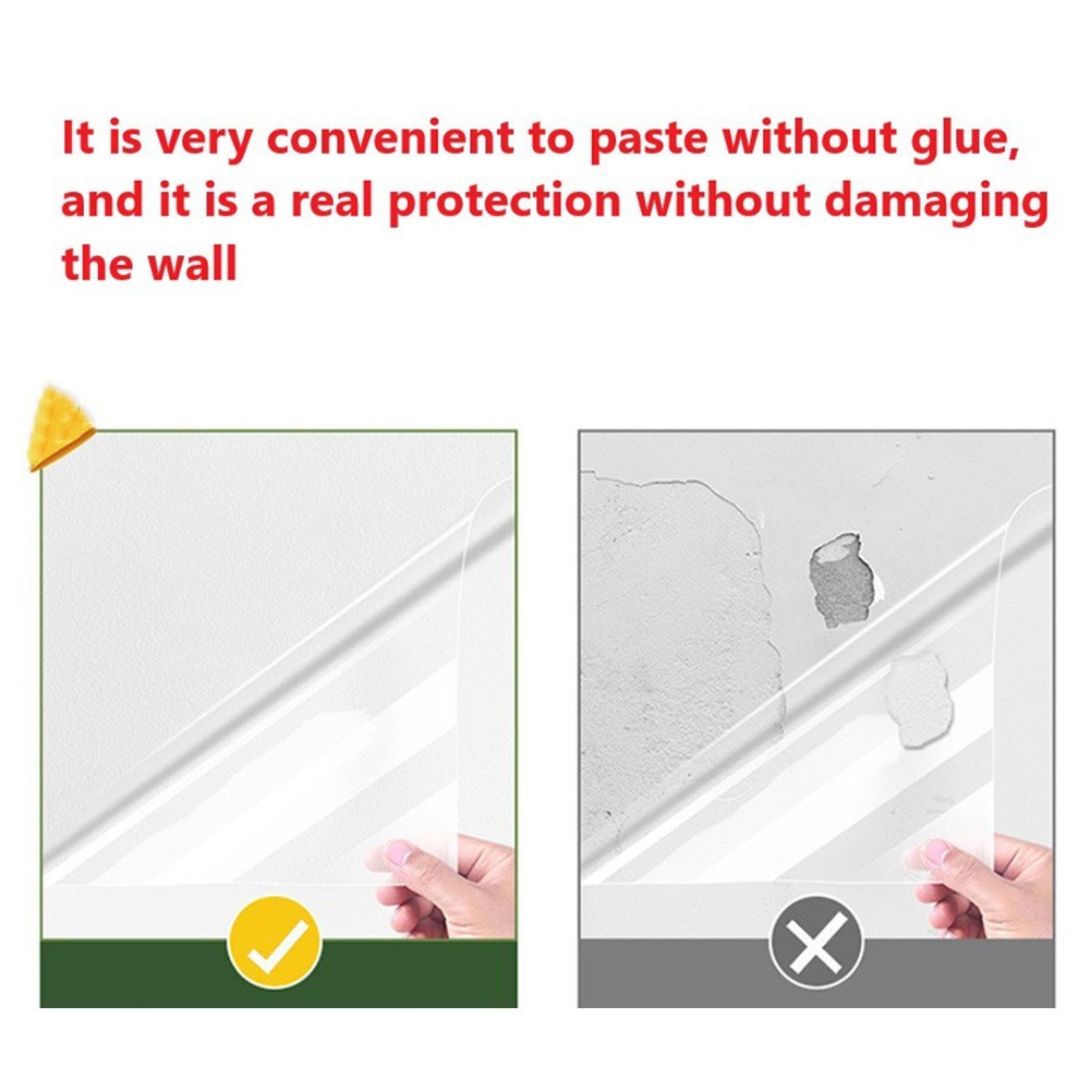 Wall Protective Film Wall Sticker Electrostatic Wall Not Hurt Moisture-Proof