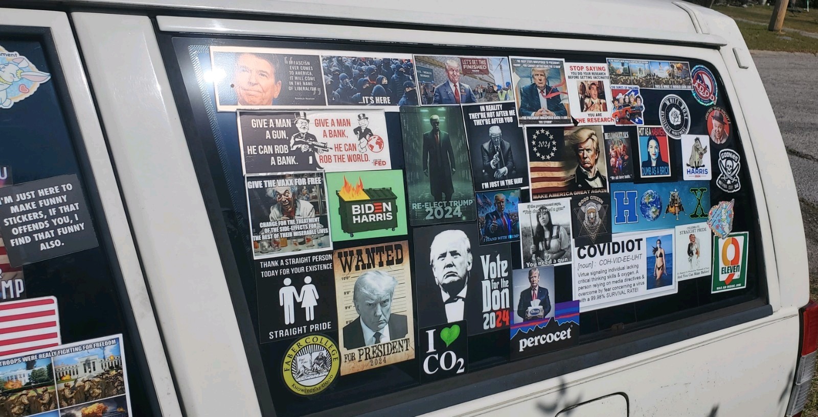 Conspiracy Theorist Stickers HUGE 6×6″ Design *5* Year Warranty Made in USA 🇺🇸