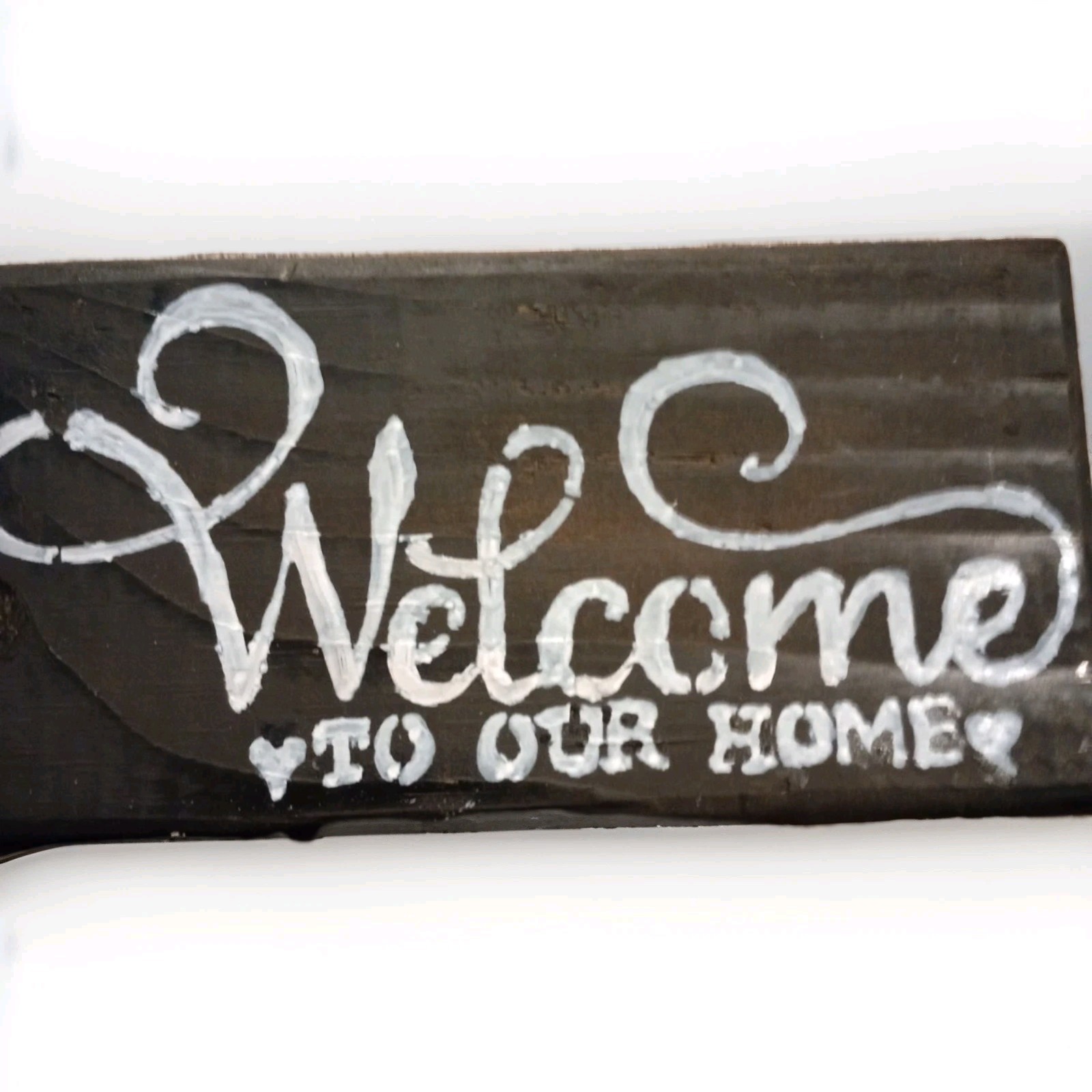 Handmade Wooden Home Decor Sign Rustic Welcome To Our Home Decor Sign Farmhouse