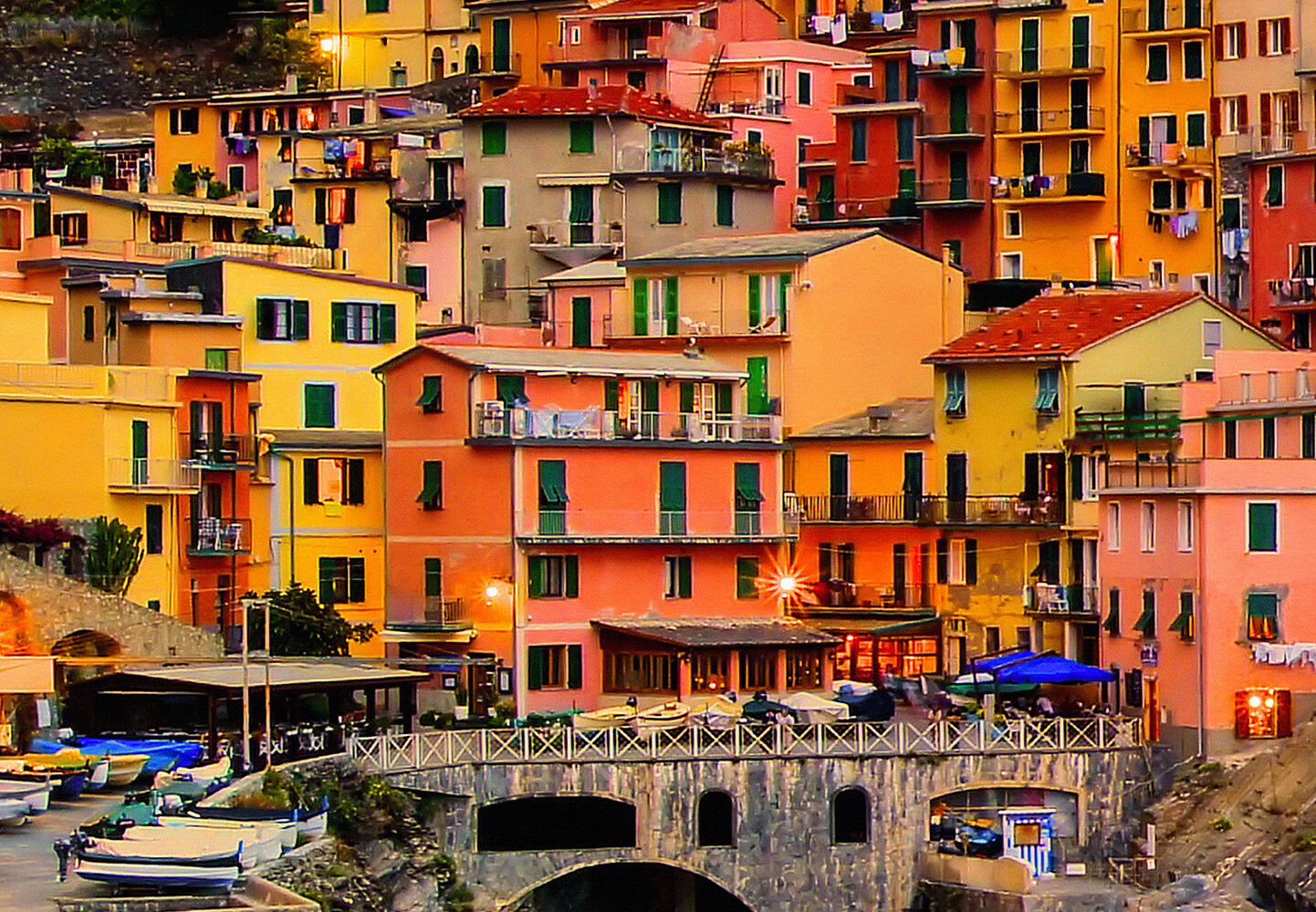 CINQUE TERRE Wallpaper 144×100″ Removable Wall Italy Seascape Amalfi Coast DIY